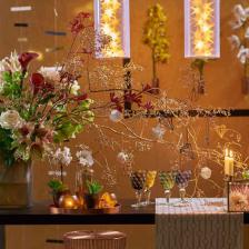 Christmas and New year, 3 easy floral arrangement ideas