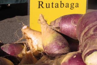 Rutabaga on the market
