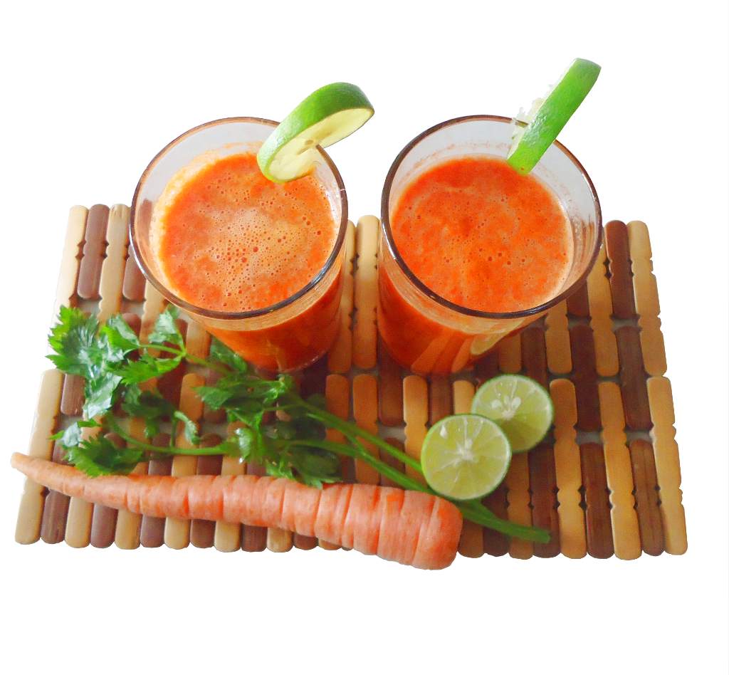Benefits of carrots consumed juiced, raw or cooked.