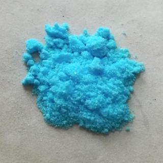 Main ingredient of Bordeaux mix, aside from water of course, are copper sulfate crystals