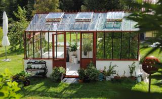 Iron structure greenhouse