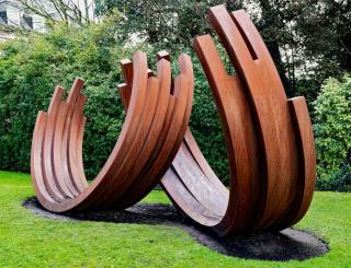 wrought iron weathering steel