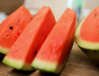 Caring for watermelon results in delicious snacks!