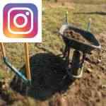 Picture related to Gardening during coronavirus overlaid with the Instagram logo.