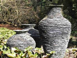 recycling slate ornament