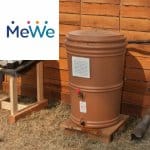 Picture related to Collecting rainwater overlaid with the MeWe logo.
