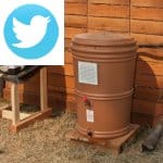 Picture related to Collecting rainwater overlaid with the Twitter logo.