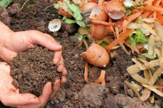 Compost is a great recycling use for coffee