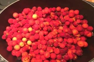 Strawberry tree jam fruit preparation