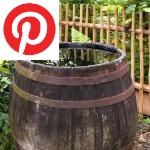 Picture related to Collecting rainwater overlaid with the Pinterest logo.