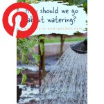 Picture related to Watering overlaid with the Pinterest logo.