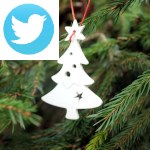 Picture related to How to choose your christmas tree overlaid with the Twitter logo.
