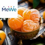 Picture related to Clementine health benefits overlaid with the MeWe logo.