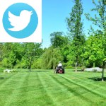 Picture related to Mowing the lawn overlaid with the Twitter logo.