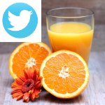 Picture related to Orange benefits overlaid with the Twitter logo.