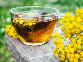 How to make tansy tea for garden uses