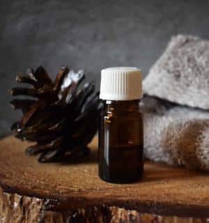 Essential oil extracted from atlas cedar used for massage