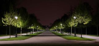 Central alleyways are the main single feature, as in this park