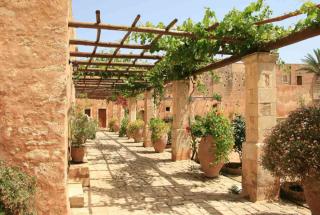 When there isn't much shade, a pergola helps out