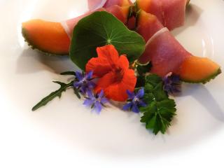 Edible garden flowers