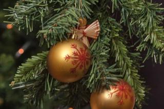 Artificial fake christmas tree