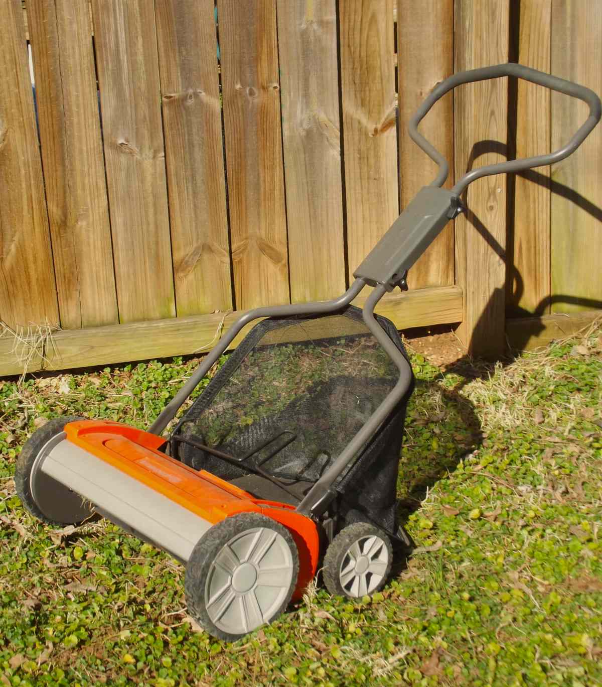 Manual lawn mowers and robots, great for small lawns