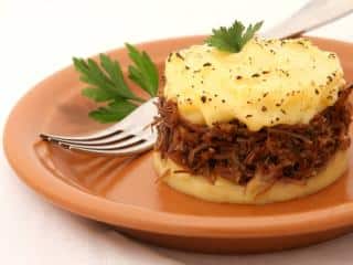Recipe for duck parmentier