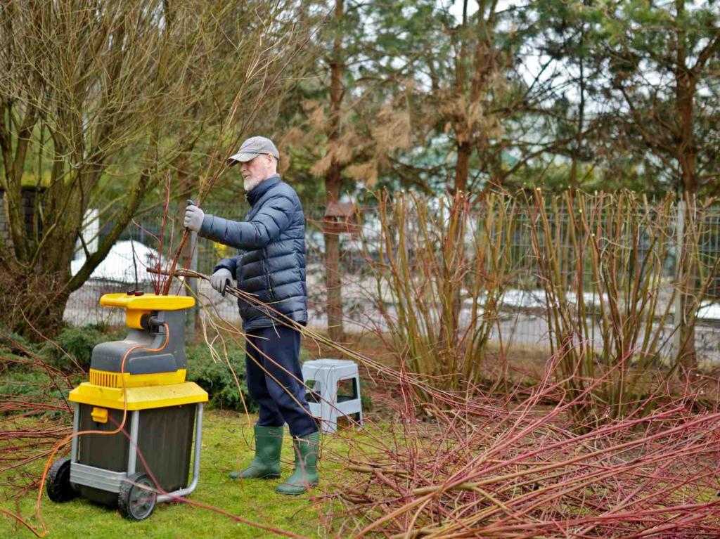 Choosing the right garden shredder