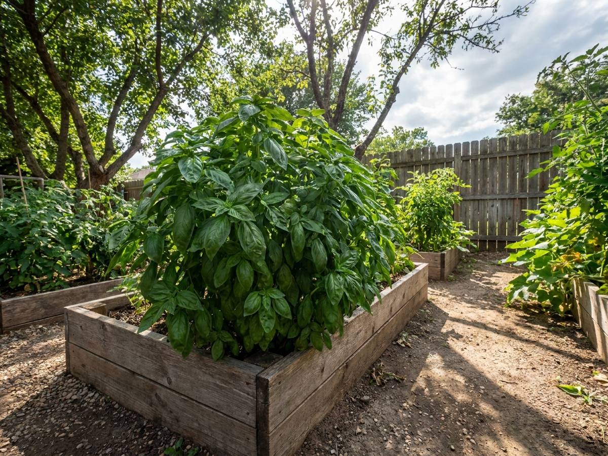 Harvest Basil Leaves Before Summer Heat Peaks: The Right Way