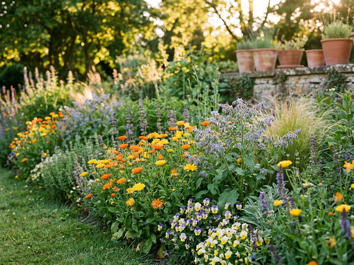 We grew edible flowers all summer: the surprising mental health shift