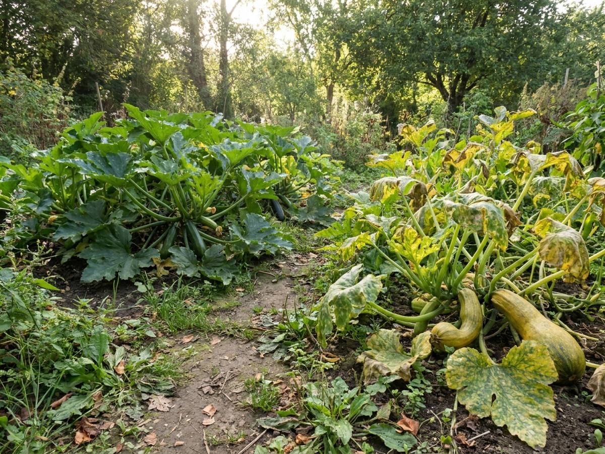 Stop fertilising courgettes in August — here's why