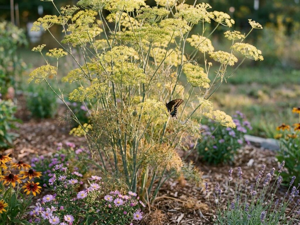 Why Gardeners Are Planting Fennel Flowers Now for Autumn Swallowtails