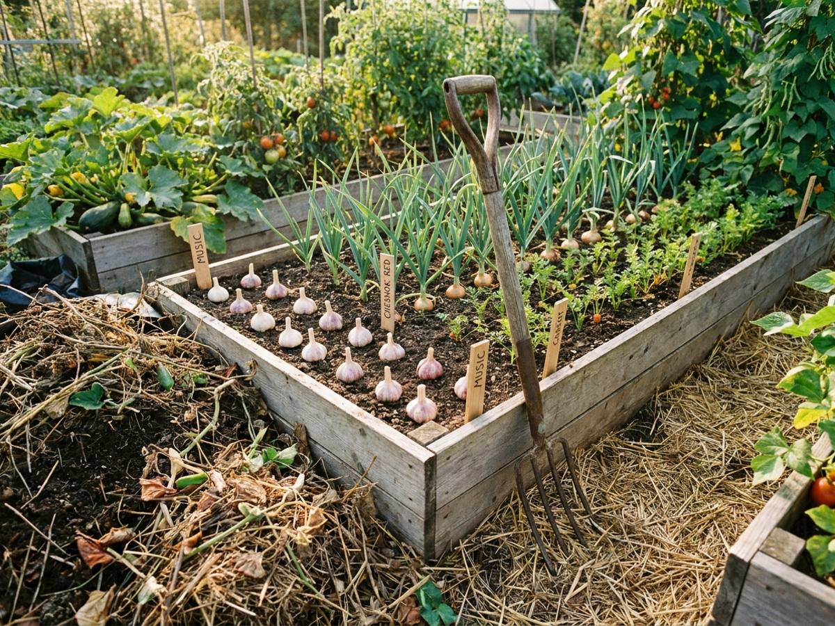 Late Summer Garlic Planting: Why August Sowing Beats the Autumn Rush