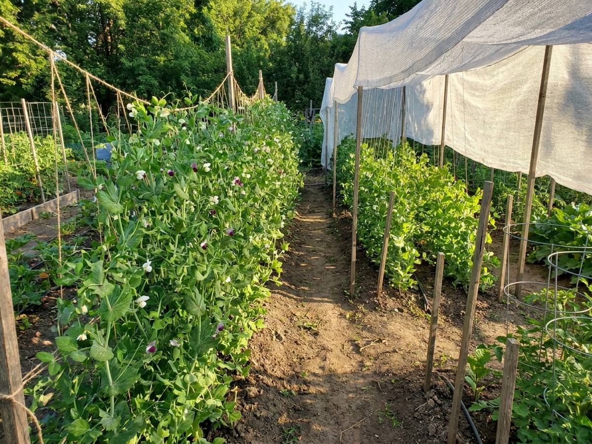 Why Your Peas Are Flowering Too Early—and How to Stop It