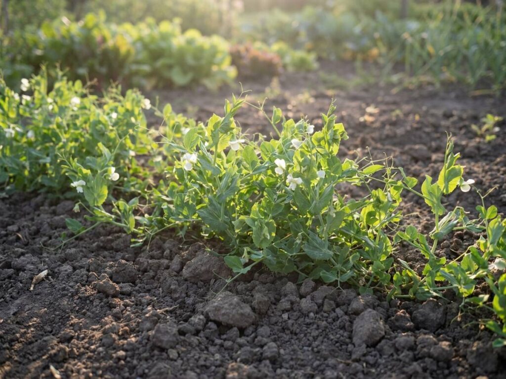 Stop staking your peas — they'll crop better without support