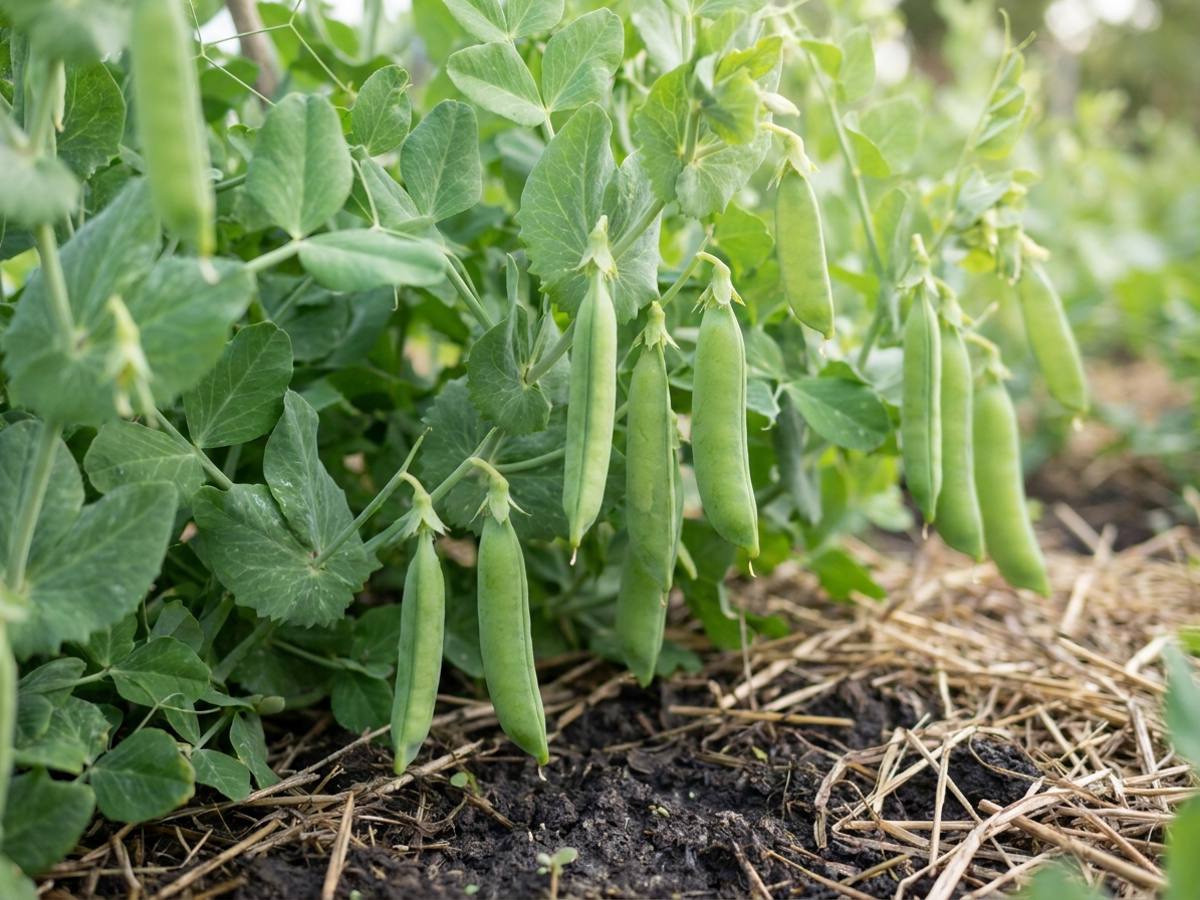 Stop staking your peas — they'll crop better without support