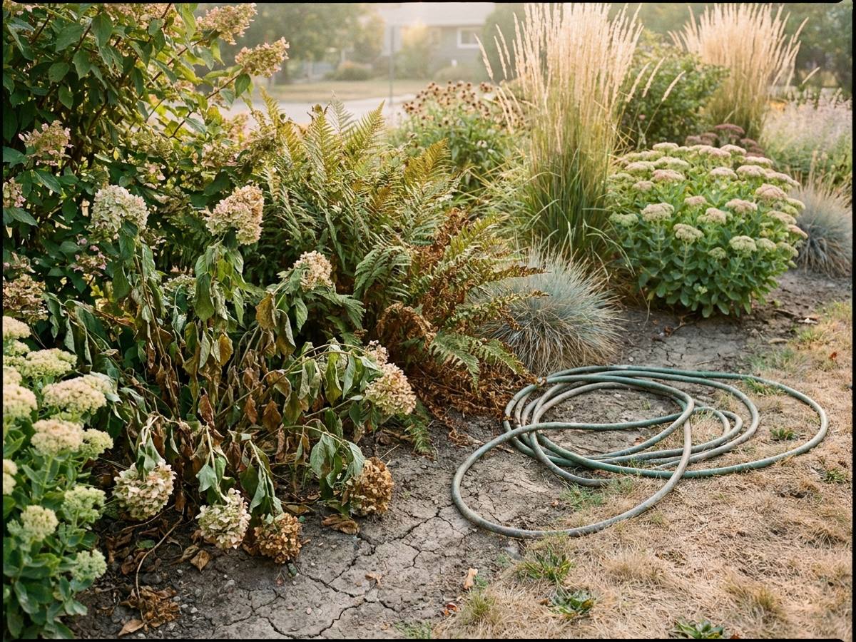 Stop watering your beds now: when to cut back in drought season