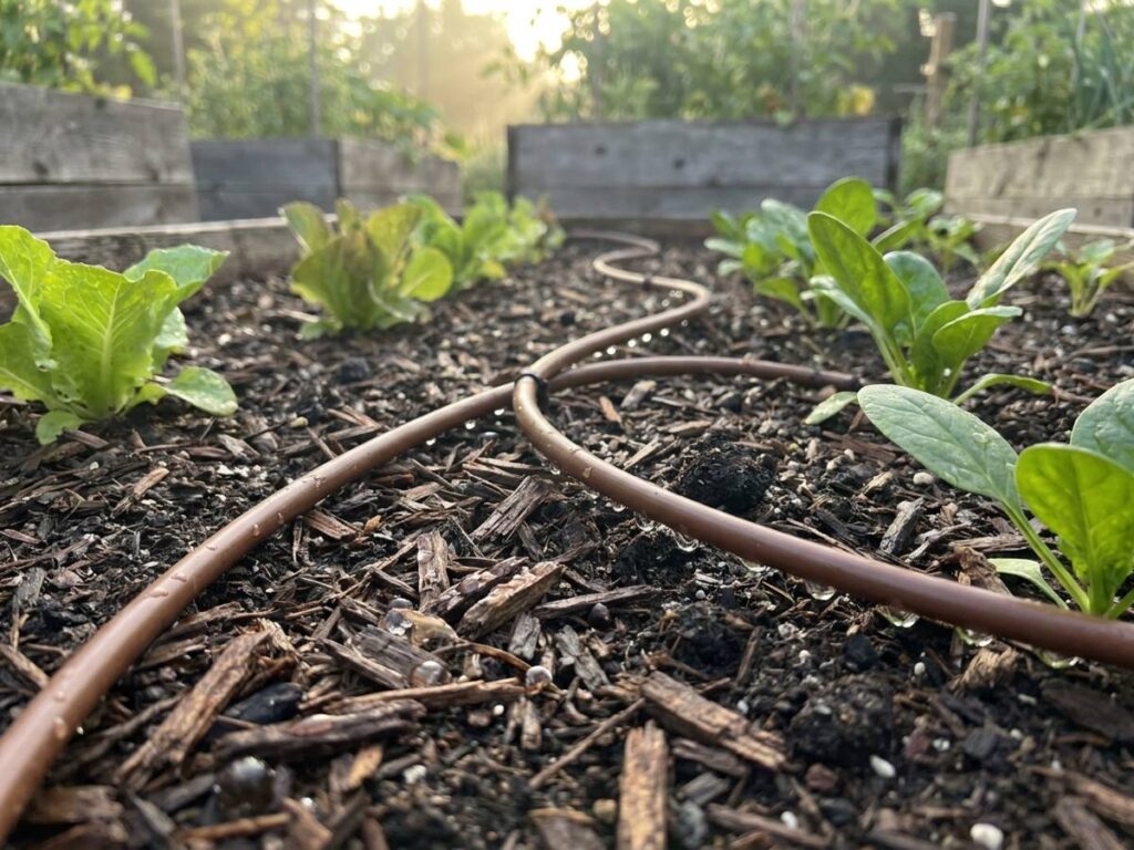 Drip irrigation versus sprinklers in a drought: which watering method wins?
