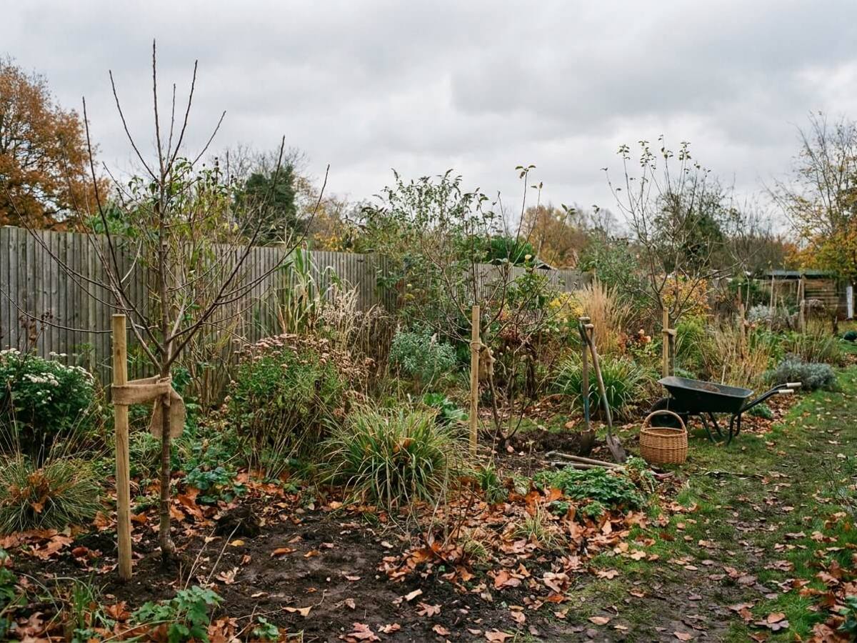 Autumn planting stress relief: do bare-root trees really ease gardening anxiety?