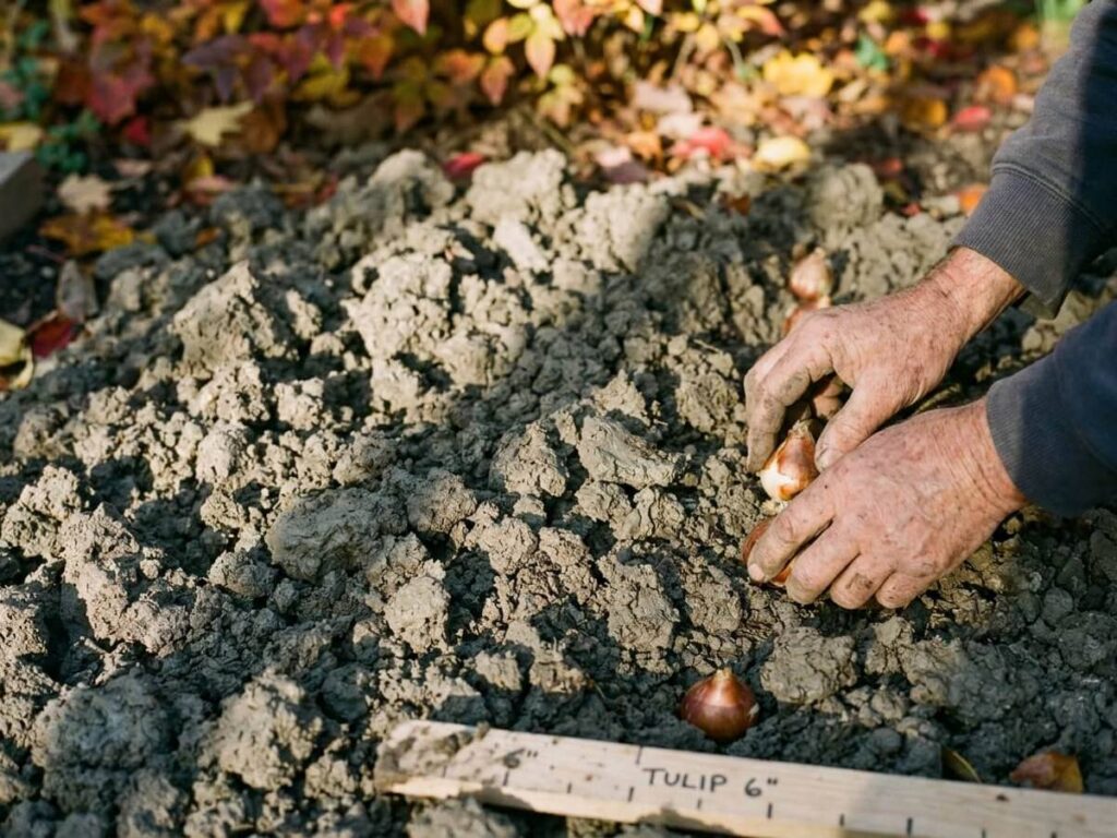 Spring bulbs in clay soil: the planting depths nobody mentions