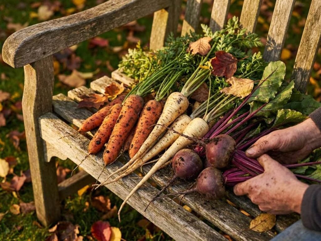 Why autumn root vegetable harvesting cuts winter food bills in half