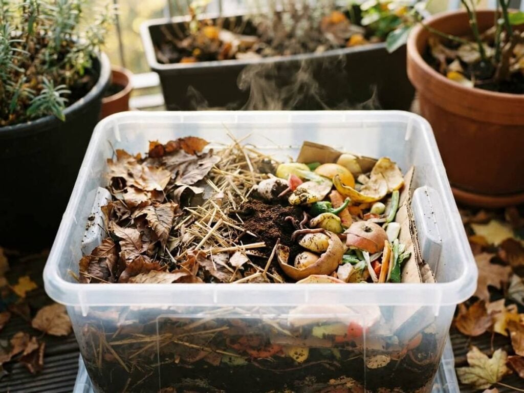 Building autumn compost from kitchen scraps: a zero-waste renter's guide