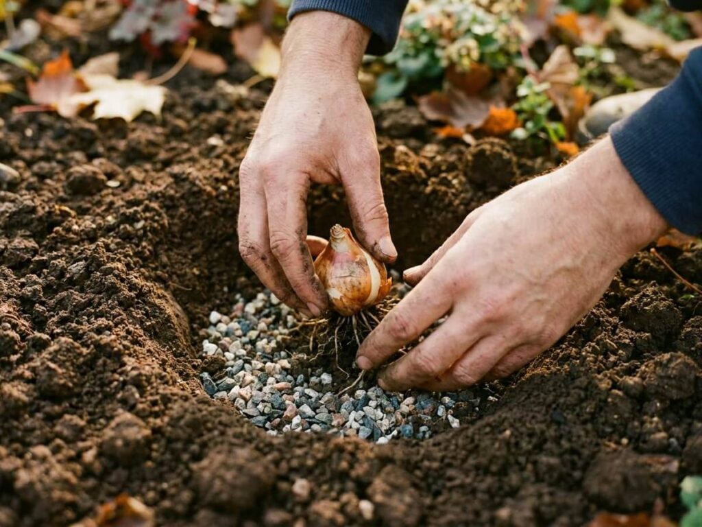 Spring bulbs in heavy clay: the planting trick most guides omit